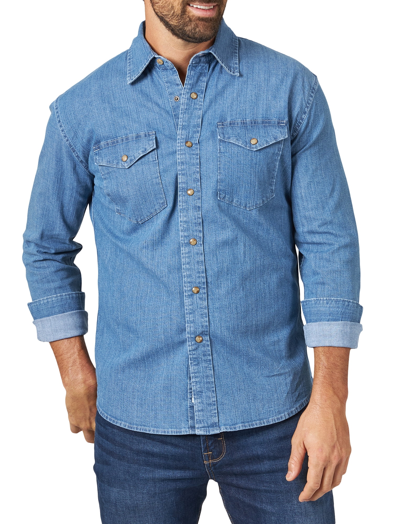 Denim shirt
